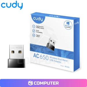 ADAPTADOR USB WIFI CUDY WU650 AC650 DUAL BAND