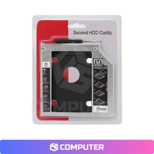 ADAPTADOR CADDY SLIM 9.5MM PARA HDD 2.5“ SATA