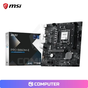 PLACA MADRE  MSI PRO B860M-E DDR5/LGA1851
