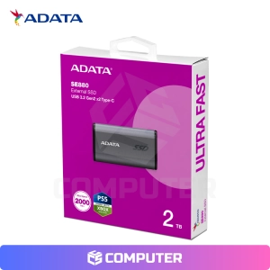 DISCO SOLIDO SSD EXTERNO ADATA ELITE SE880 TITANIUM 2TB