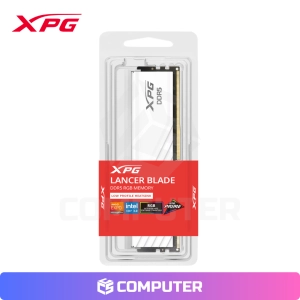 MEMORIA RAM XPG LANCER BLADE 16GB DDR5 RGB WHITE 6000MHZ CL48 SOLO PC