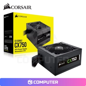 FUENTE DE PODER CORSAIR CX750 750W 80 PLUS BRONZE BLACK