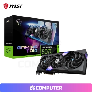 TARJETA DE VIDEO MSI GEFORCE RTX 5070 12GB GDDR7 192BITS GAMING TRIO OC
