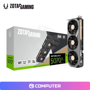 TARJETA DE VIDEO GEFORCE RTX 5070 TI 16GB ZOTAC SOLID OC SFF