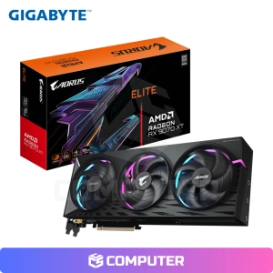 TARJETA DE VIDEO GIGABYTE AORUS ELITE RADEON RX 9070 XT 16GB GDDR6
