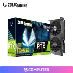 TARJETA DE VIDEO ZOTAC GAMING GEFORCE RTX 3050 6GB GDDDR6 TWIN EDGE OC