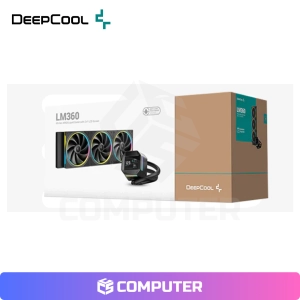 REFRIGERACION LIQUIDA DEEPCOOL LM360 ARGB BLACK C/N PANTALLA