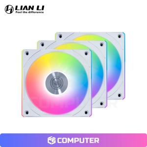 COOLER DE CASE LIAN LI UNI FAN CL 120MM WIRELESS KIT 3IN1 WHITE CON CONTROL – 12CL1W3W