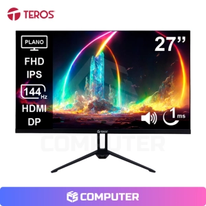MONITOR PLANO TEROS TE-2714S 27 FHD IPS/ 144HZ/ 1MS/ HDMI/ DP
