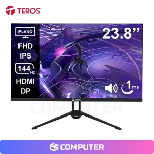 MONITOR PLANO TEROS IPS TE-2417S 23.8 144HZ/ 1MS/ FHD / HDMI/ DP