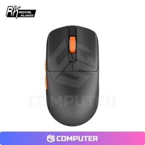 MOUSE ROYAL KLUDGE M30 INALAMBRICO BLACK ORANGE