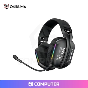 AUDIFONO GAMER ONIKUMA GT808 TRI-MODE NEGRO
