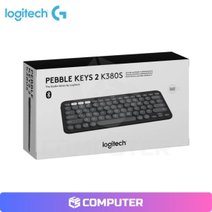 TECLADO MEMBRANA LOGITECH PEBBLE 2 K380S BLUETOOTH/WIRELESS SP GRAPHITE