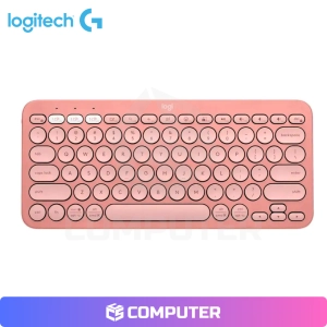 TECLADO MEMBRANA LOGITECH PEBBLE 2 K380S BLUETOOTH/WIRELESS SP ROSE