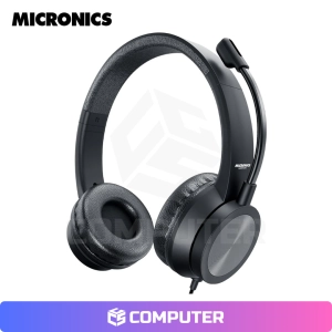 AUDIFONO MICRONICS NORTON ( MIC H802U ) NEGRO | C/ MICROFONO