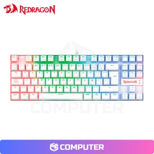 TECLADO MECANICO REDRAGON KUMARA K552 SW-RED RGB  BLANCO