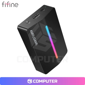 CAPTURADORA DE VIDEO FIFINE V3 /4K-30 Hz / 2K-60 Hz / 1920p-120 Hz