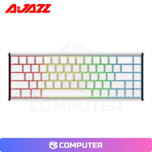 TECLADO MAGNETICO AJAZZ ALUX68 HE HANA TECLADO ALÁMBRICO 8K BLANCO