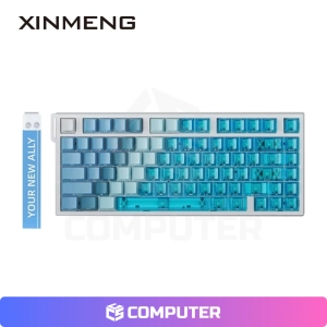 TECLADO MAGNETICO XINMENG BEAT75 ALÁMBRICO 8K AZUL