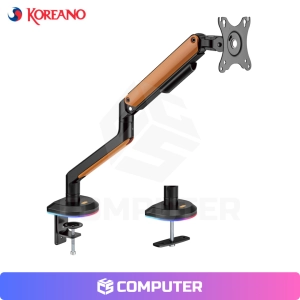 RACK BRAZO PARA MONITOR CON RGB BLACK/ORANGE