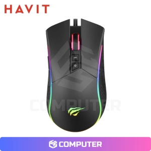 MOUSE GAMER HAVIT MS1001S V2 7200DPI BLACK RGB