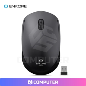 MOUSE ENKORE URBAN BLACK INALAMBRICO USB 203k