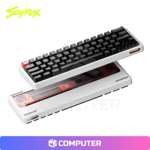 TECLADO MAGNETICO US USB-C SCYROX XPUNK63 NEGRO