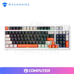 TECLADO MECANICO MACHENIKE KG98  SWITCH ANARANJADO