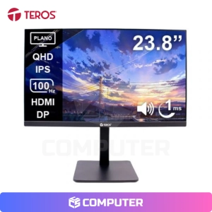 MONITOR PLANO TEROS 23.8 TE-2416CS PANEL IPS/ QHD(2560 X 1440) 100 HZ/ 1MS/ HDMI/ DISPLAYPORT