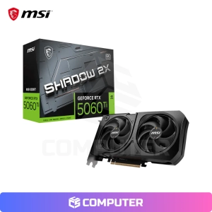 TARJETA DE VIDEO MSI GEFORCE RTX 5060 TI 8G SHADOW 2X OC PLUS