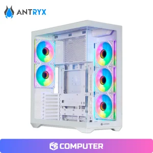 CASE ANTRYX FX 970 PRO WHITE ARGB 5FAN 140MM