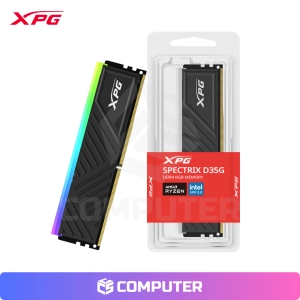 MEMORIA RAM XPG 8GB 3200MHZ  D35G DDR4 RGB /NEGRO
