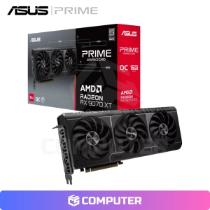 TARJETA DE VIDEO ASUS AMD RADEON RX 9070 XT 16GB GDDR6 256BITS PRIME OC