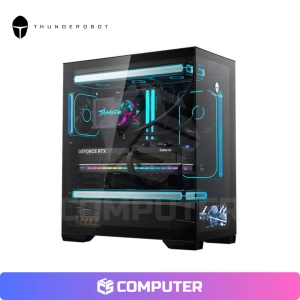 CASE THUNDEROBOT BLACKWARRIOR COLOR NEGRO (CON PANTALLA)