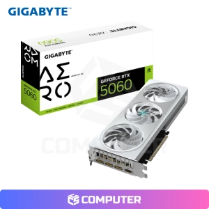 TARJETA DE VIDEO GIGABYTE GEFORCE RTX 5060 8GB GDDR7 128BITS AERO OC