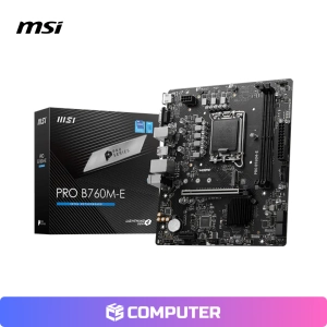 PLACA MADRE MSI PRO B760M-E INTEL/ DDR5/LGA 1700