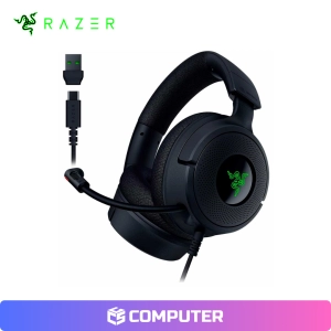 AURICULAR RAZER KRAKEN V4 X USB-C/ADAPTADOR USB-A CHROMA BLACK
