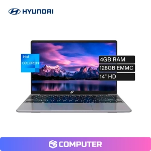 LAPTOP HYUNDAI HYBOOK PLUS 14 | CELERON N4020 | 4GB RAM | 128GB EMMC