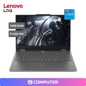 LAPTOP GAMER LENOVO 15IRX11 (83SC0055LM) | I5-13450HX | 16GB RAM | 512GB SSD | RTX 5050 8GB
