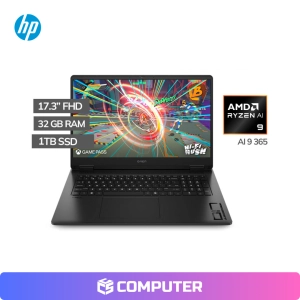 LAPTOP GAMER HP OMEN 17-DB1002LA | RAI 9-365 | 32GB RAM | 1TB SSD | RTX 5060 8GB