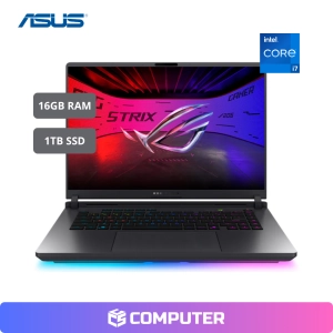LAPTOP GAMER ASUS ROG STRIX G16 G615JMR-AS74 | I7-14650HX | 16GB RAM | 1TB SSD | RTX 5060 8GB