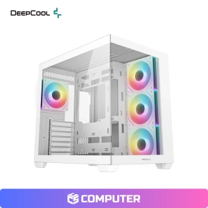 CASE GAMER DEEPCOOL CG530 4FAN ARGB/WHITE