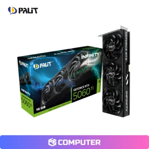 TARJETA DE VIDEO PALIT GEFORCE RTX 5060 TI INFINITY3 16GB GDDR7/ 128BIT 3DP HDMI SOLO PC