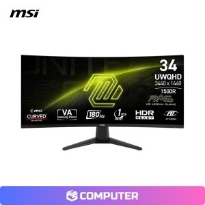 MONITOR CURVO MSI MAG 346CQ 34 UWQHD 3440X1440 180HZ 1MS HDR