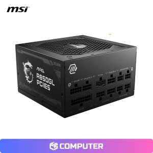 FUENTE DE PODER MSI MAG A850GL 850W PCIE5 80PLUS GOLD ATX MODULAR