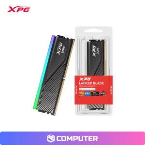 MEMORIA RAM XPG LANCER BLADE 16GB DDR5 RGB BLACK 6000MHZ CL30 SOLO PC