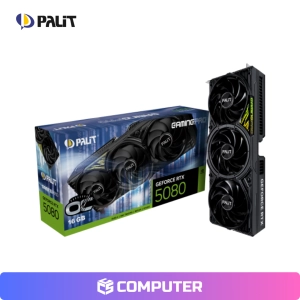 TARJETA DE VIDEO PALIT NVIDIA RTX 5080 GAMINGPRO OC 16GB GDDR7 HDMI DP ARGB