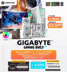 PC Build #11 Ryzen 5 7600X | RTX 5060 8GB | B850M | 16GB RAM DDR5 | 500GB SSD