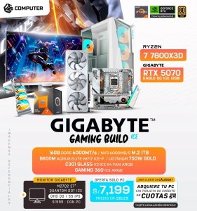 PC Build #12 Ryzen 7 9800X 3D | RTX 5070 8GB | B850M | 16GB RAM DDR5 | 1TB SSD
