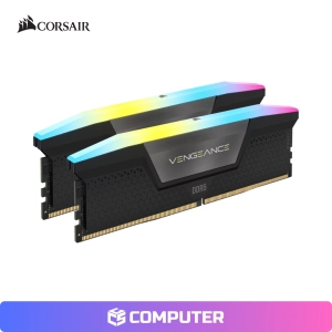 MEMORIA RAM CORSAIR VENGEANCE BLACK RGB DDR5 32GB(2X16) 4800MT/S CL36 OEM